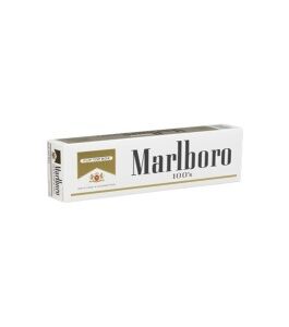 MARLBORO GOLD 100’S 1 CTN= 10 PKS, 200 CIGG