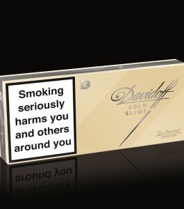DAVIDOFF GOLD SLIMS 1 CTN= 10 PKS, 200 CIGG