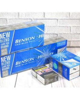 Benson & Hedges Blue Dual Kingsize – 20 Packs of 20 Cigarettes (400)