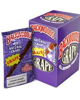 Grape Backwoods – Single pack of 5 cigars