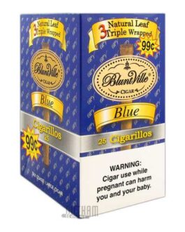 Bluntville Triple Wrapped Blue Cigars