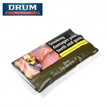 Drum Original Blue Hand Rolling Tobacco – 5x50g Pouch – Best Hand Rolling Tobacco