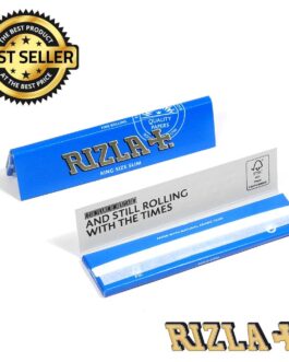Rizla King Size Blue Slim Rolling Papers | Bundle of 2