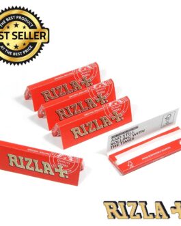 Rizla |Red Regular Rolling Papers | Bundle of 5
