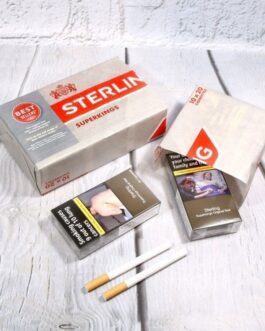 Sterling | Superkings Original Red Cigarettes 10 packs – One Sleeve| 200 Cigarettes