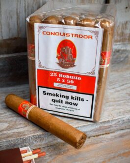 Conquistador Robusto Cigars – Bundle of 25