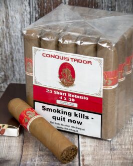 Conquistador Short Robusto – Bundle of 25 Cigars