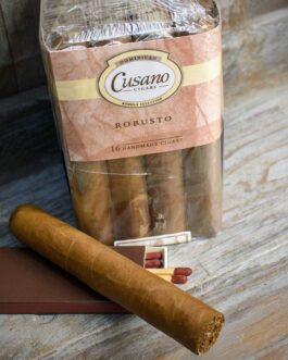 Cusano Dominican Selection Robusto Cigars – Pack of 16