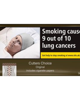 Cutter’s Choice Original Hand Rolling Tobacco – 50g Pouch