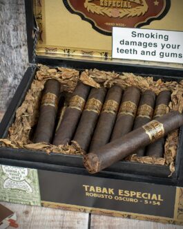Drew Estate Tabak Especial Robusto Oscuro Cigars – Box of 24