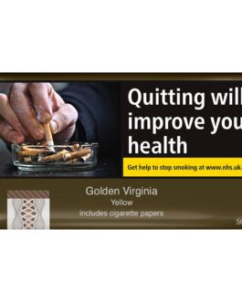 Golden Virginia Yellow Hand Rolling Tobacco – 50g Pouch