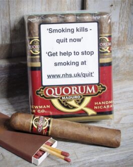 Quorum Robusto Maduro Cigars – Pack of 10