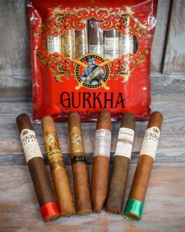 Gurkha Cigars 6 Nicaraguan Toro Cigars (Red Pack)