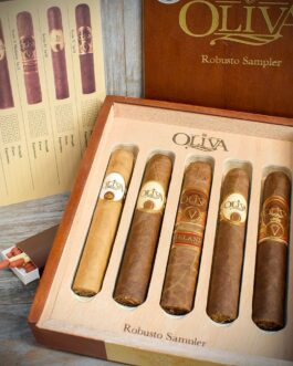 Oliva Robusto 5 Handmade Cigars – Luxury Sample Box