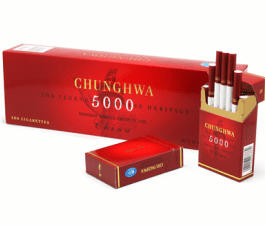 CHUNGHWA 5000 1 CTN= 10 PCKS, 200 CIGG