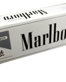 MARLBORO SILVER 1 CTN= 10 PKS, 200 CIGG