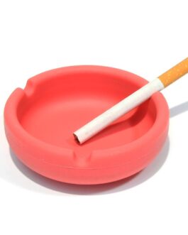 Silicone Cigarette Ashtray | Coral Pink