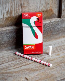 Swan | Long Extra Slim Filter Tips | 80 Pack