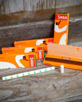 Swan | Liquorice Rolling Papers | Multipack (5 Booklets)