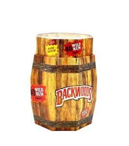 Backwoods Wild Rum Cigars 40Ct Barrel Display