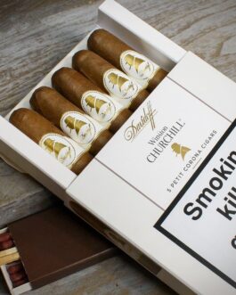 Davidoff Winston Churchill (Artist) Petit Corona Cigars – Pack of 5